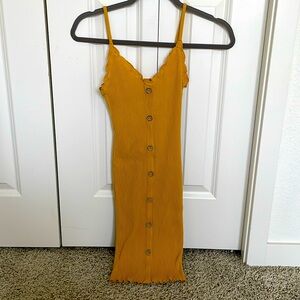 Derek heart ribbed midi dress